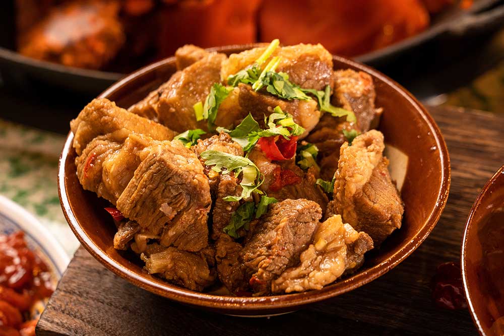 热灶卤牛肉